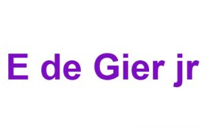 Sponsor_De Gier